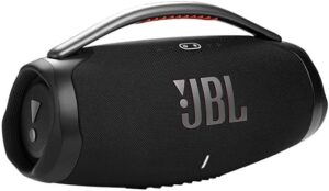 JBL Caixa de Som, Boombox 3, Bluetooth, À Prova D'água e Poeira - Preto