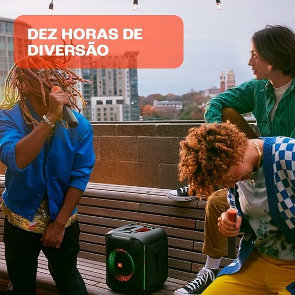 JBL PartyBox Encore - Caixa de Som Bluetooth, Com Microfone - Imagem 3