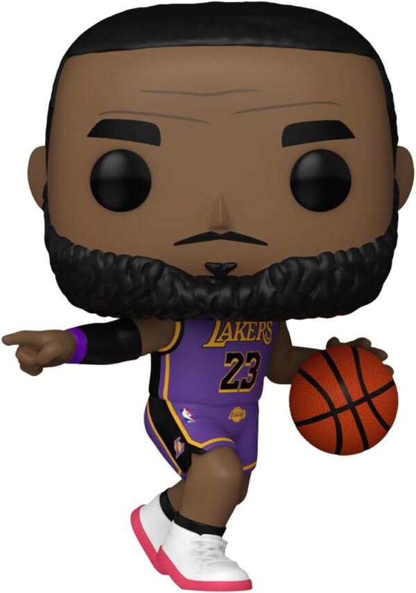 Funko Pop! NBA: LeBron James dos Lakers - A Figura Colecionável Perfeita para Fãs da NBA - Imagem 10