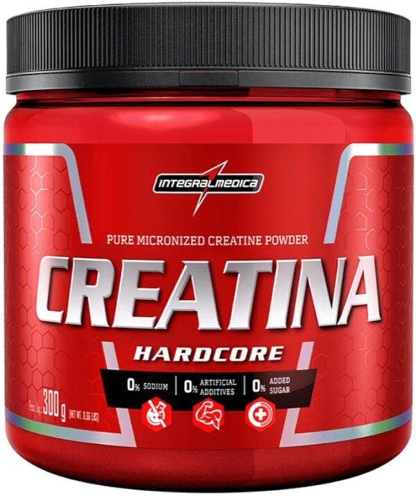 ‎Integralmedica Creatina 300g Monohidratada 100% Pura