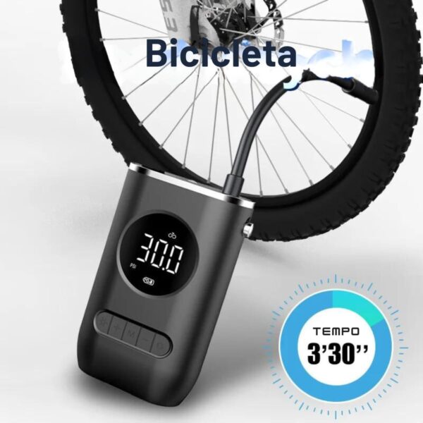 Compressor Portátil com Lanterna para Carros e Bicicletas: Essencial para Sua Segurança e Comodidade - Imagem 6