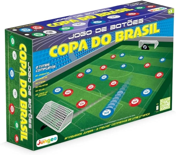 Jogo de Botão (com 2 times) Junges Jogo de Botão (com 2 times) Junges
