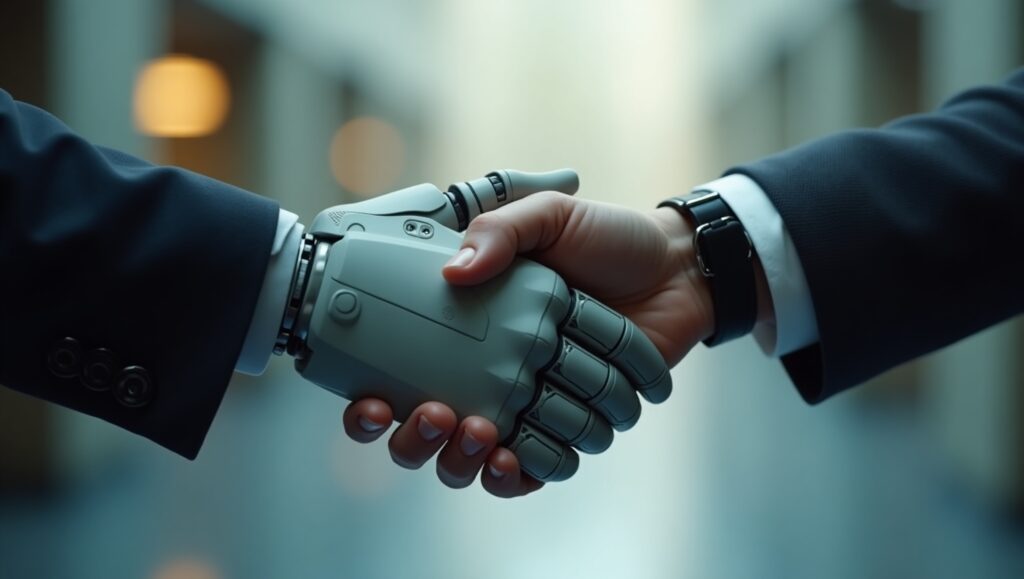 Máquina e humano em harmonia