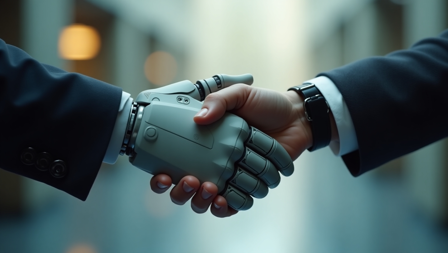Máquina e humano em harmonia no futuro do trabalho