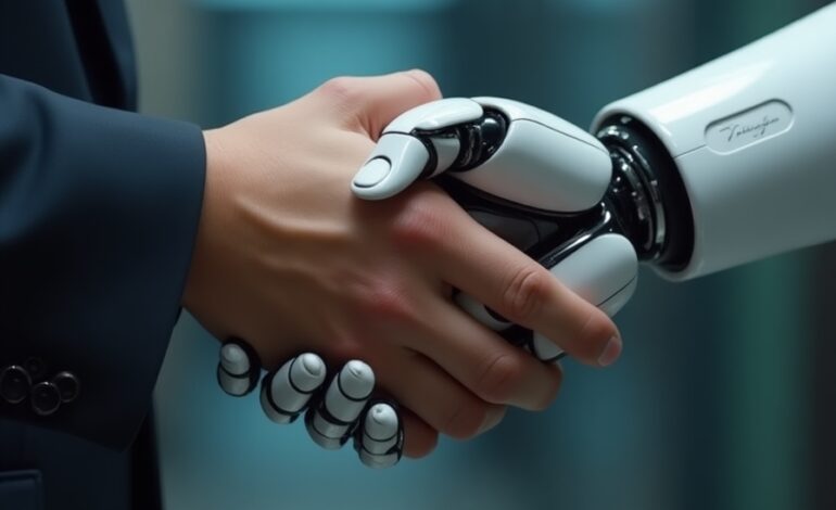Máquina e humano em harmonia