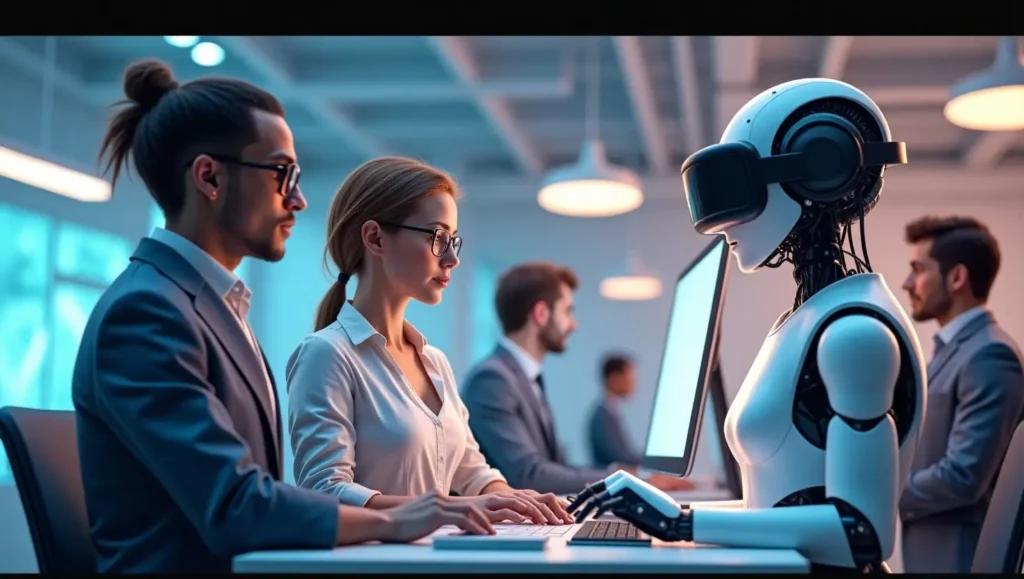 A revolução da Inteligência Artificial no Futuro do seu Trabalho Futuro do trabalho com inteligência artificial e automação