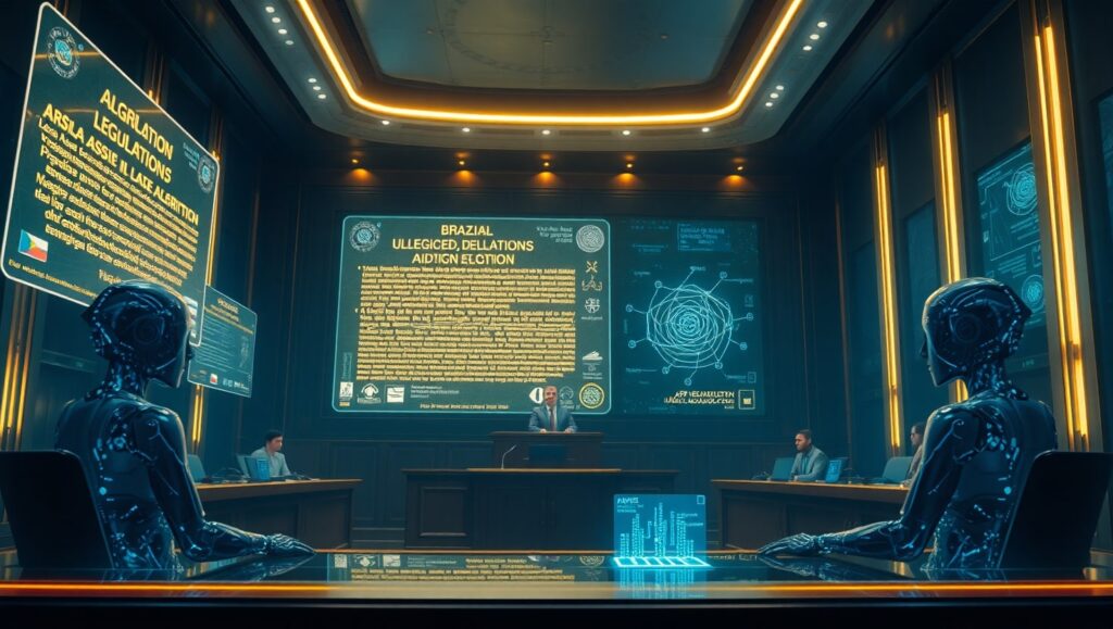 regulação da IA no Brasil com destaque para leis em votação