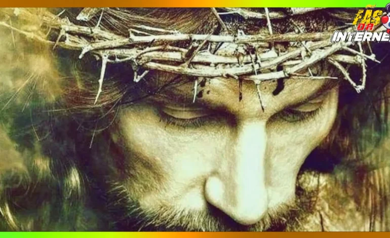 Imagem de Jesus iluminado pela luz divina, simbolizando a frase “Eu sou o caminho, a verdade e a vida” — João 14:6