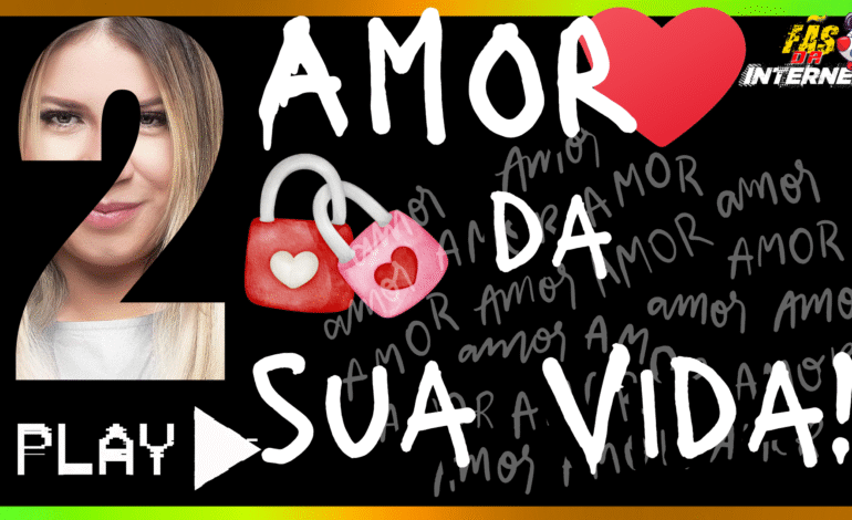 Capa da música Segundo Amor da Sua Vida com casal apaixonado em clima romântico e tons quentes