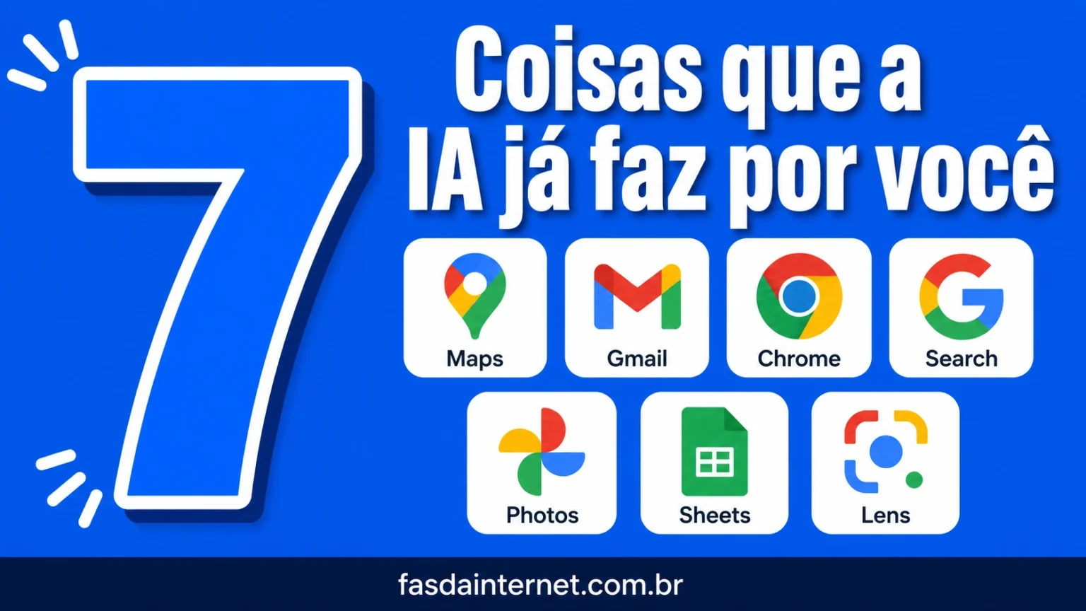Sete recursos de inteligência artificial do Google já ativos no Maps, Gmail, Chrome e Fotos em 2026