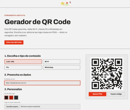 gerador de qr code online gratuito